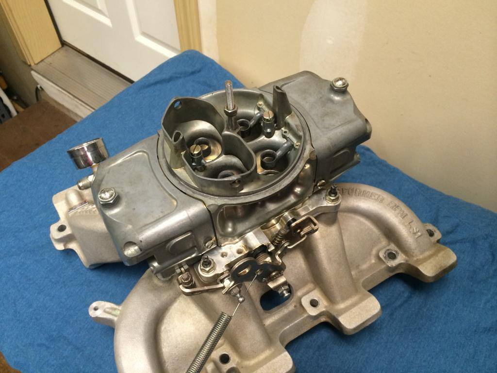 LS1 Carb, Intake and MSD Setup
