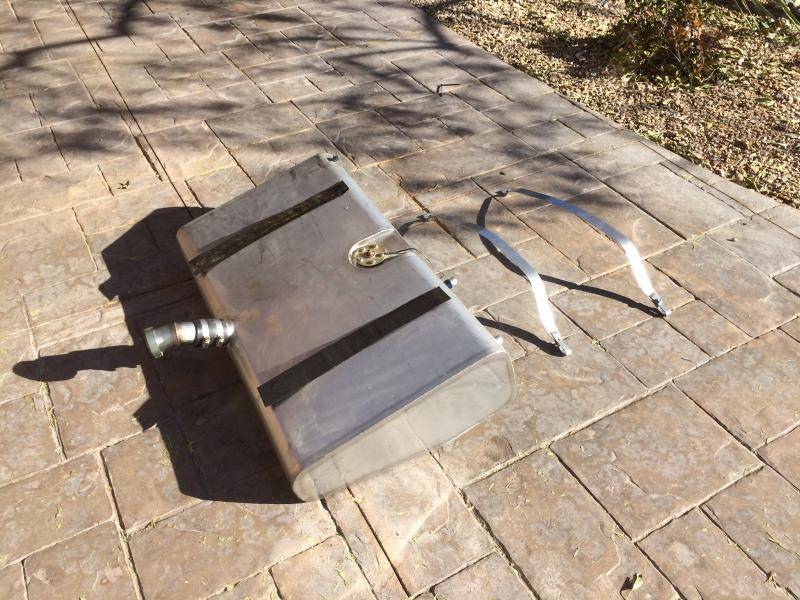 Rock Valley Stainless Steel Narrowed Fuel Tank 69 Camaro