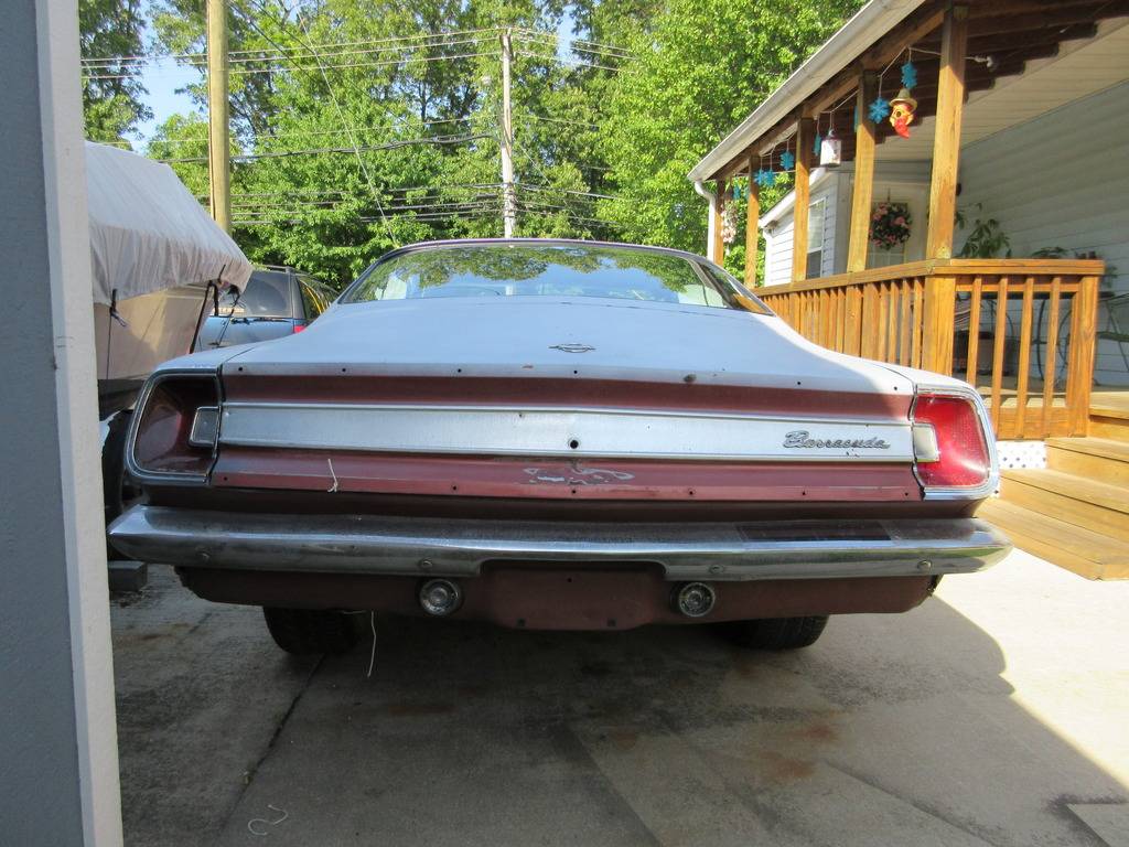 1967 Plymouth Barracuda Fastback Rolling Chassis Project Car For Sale