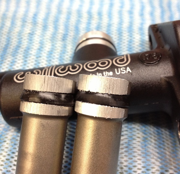 wilwood hydraulic clutch master bad leaking