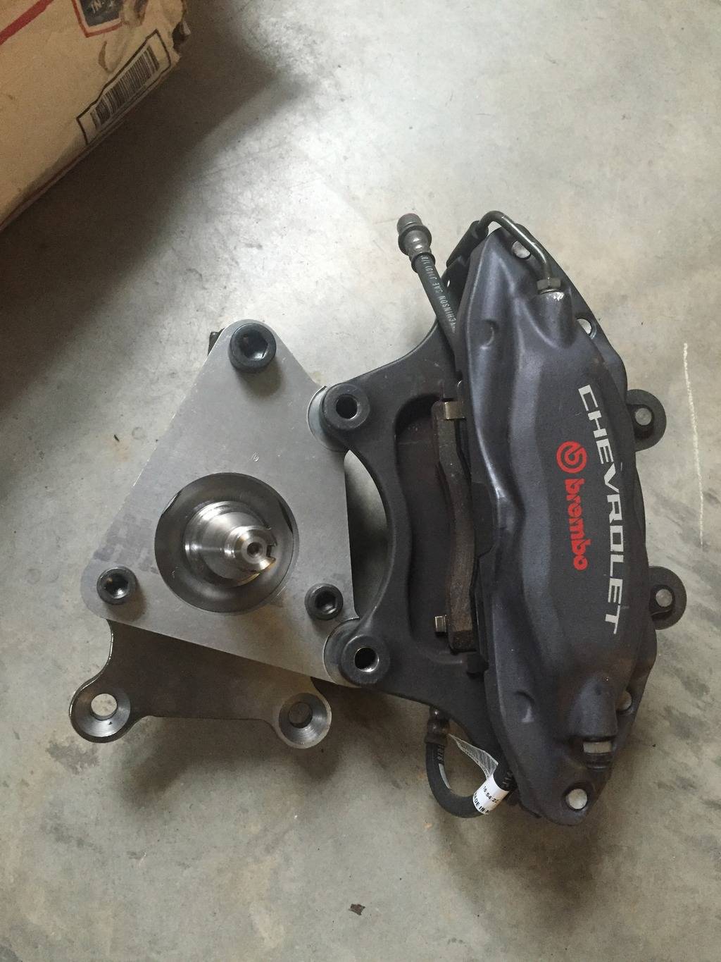 1st Gen CTSV calipers on a 1st gen F body?