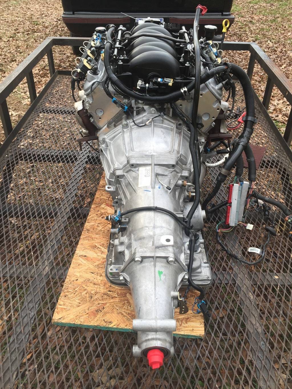 02 Camaro Z28 LS1 / 4L60E DROPOUT 59K MILES MOTOR, TRANS, ELECTRONICS