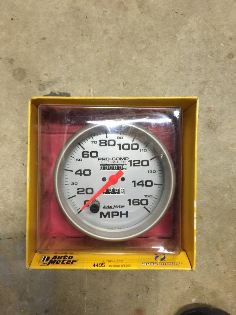 Autometer gauges