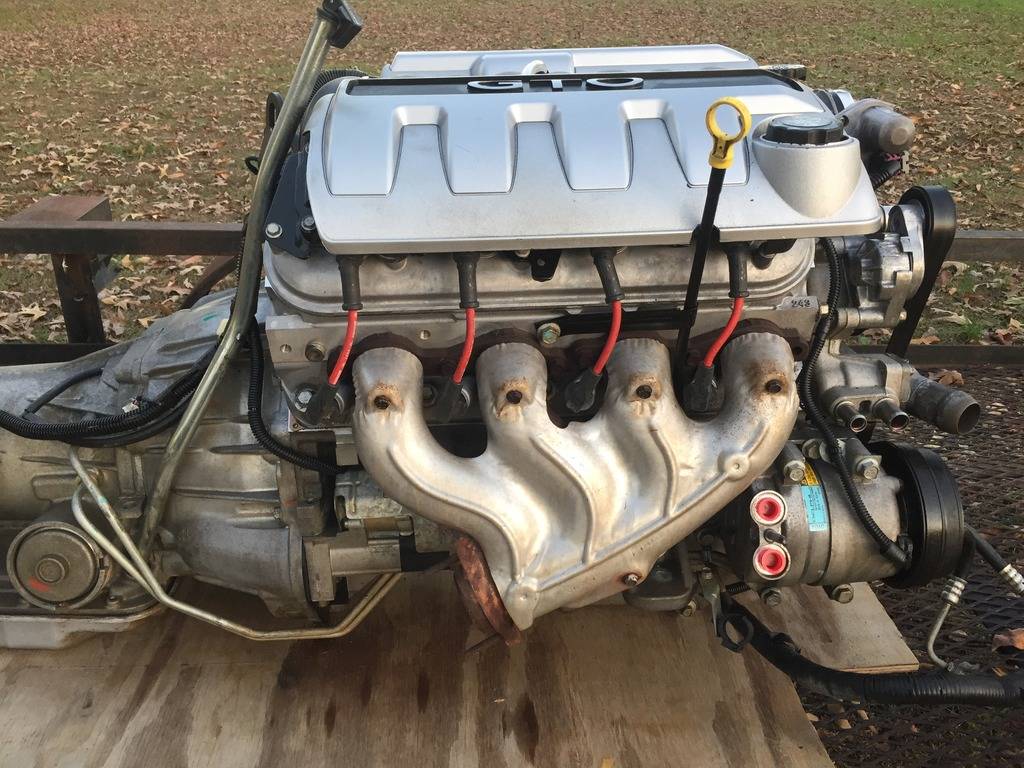 2006 GTO LS2 6.0L DROP OUT MOTOR, TRANS, COMPUTER and HARNESS