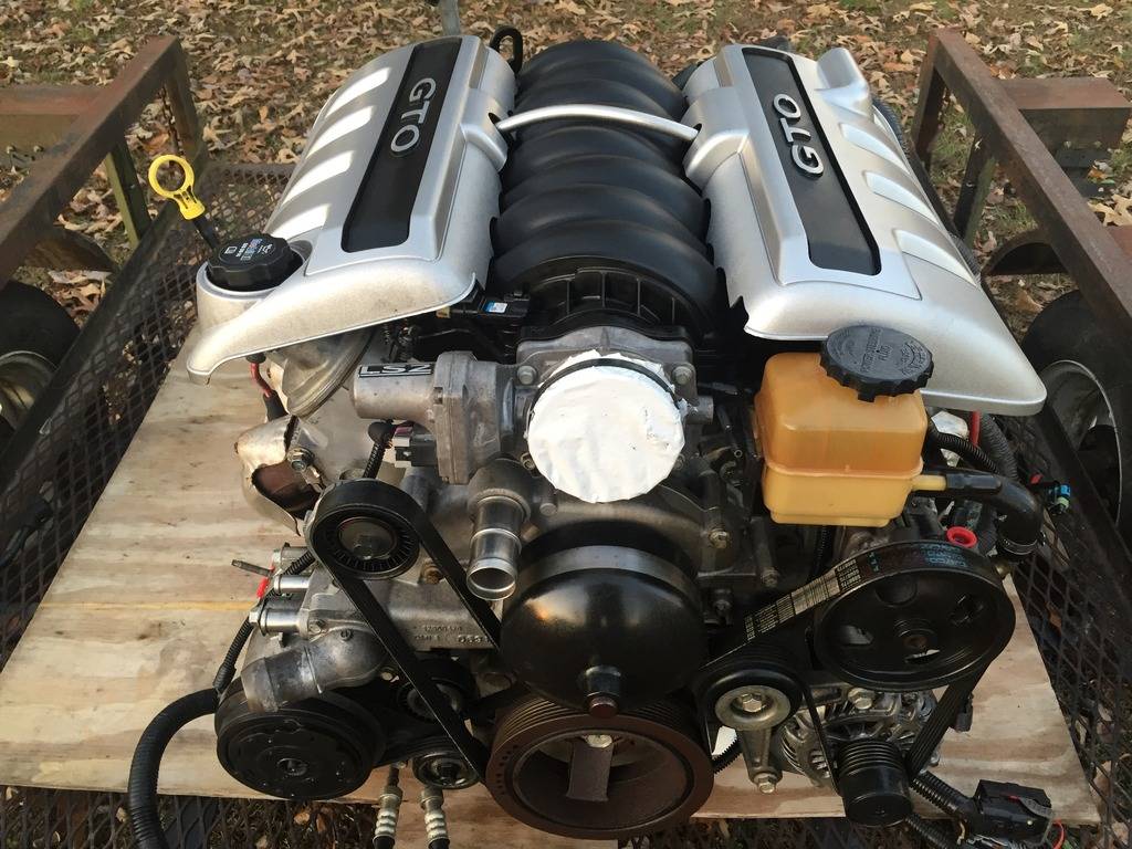 2006 GTO LS2 6.0L DROP OUT - MOTOR, TRANS, COMPUTER and HARNESS