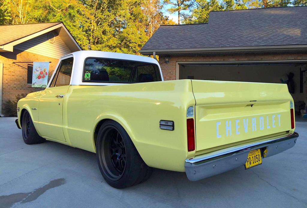 Corey Iveys Pro Touring 69 Chevy C10 On Forgeline Ga3 Wheels