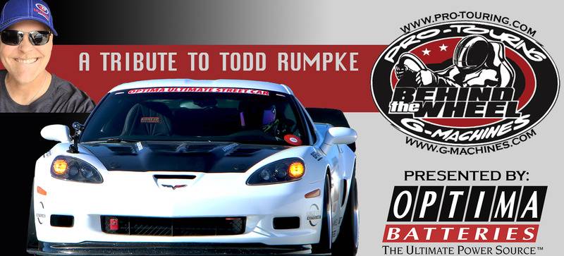 Behind The Wheel Tribute to Todd Rumpke