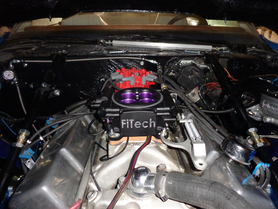 Fitech and carb spacer