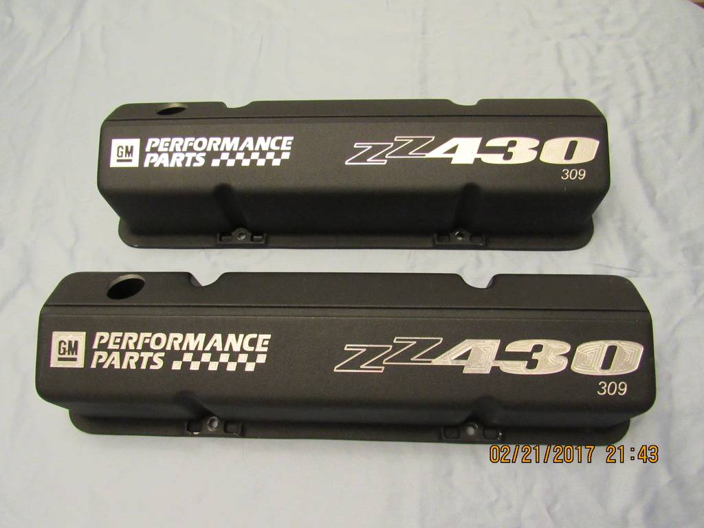 ZZ430 Small Block Chevy valve covers 309 on ebay