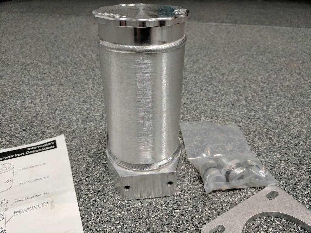 NEW PSC Remote Power Steering Reservoir w/ internal filter for