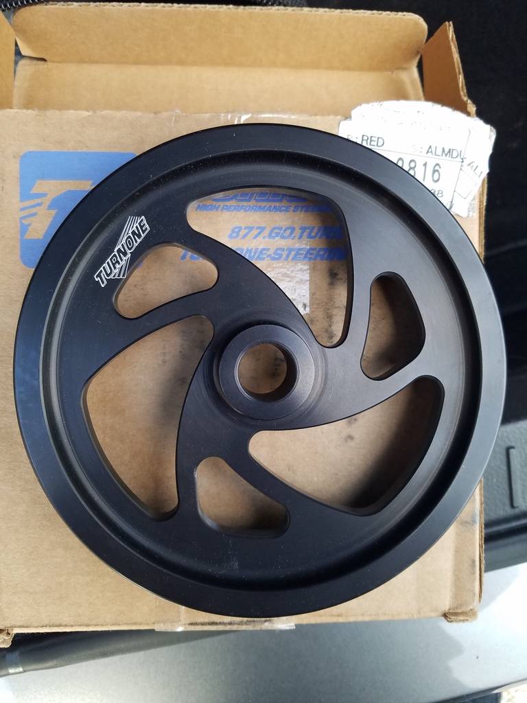 Turn one c5/c6 pulleys...2 total