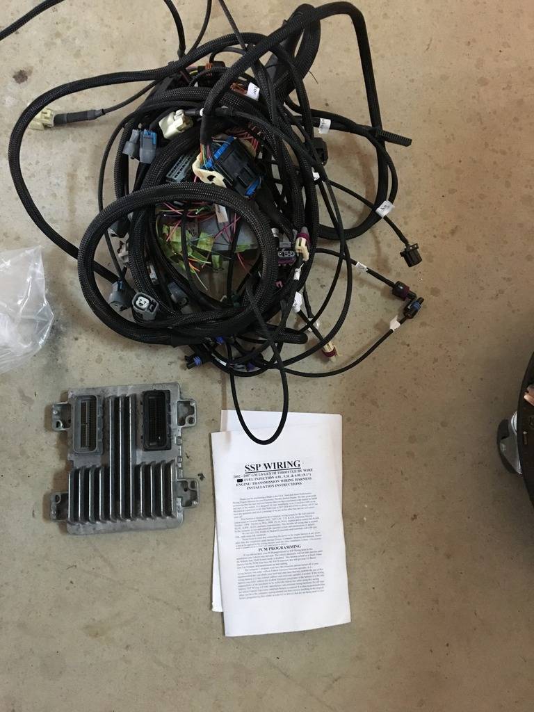 SSP LS2 harness with comp