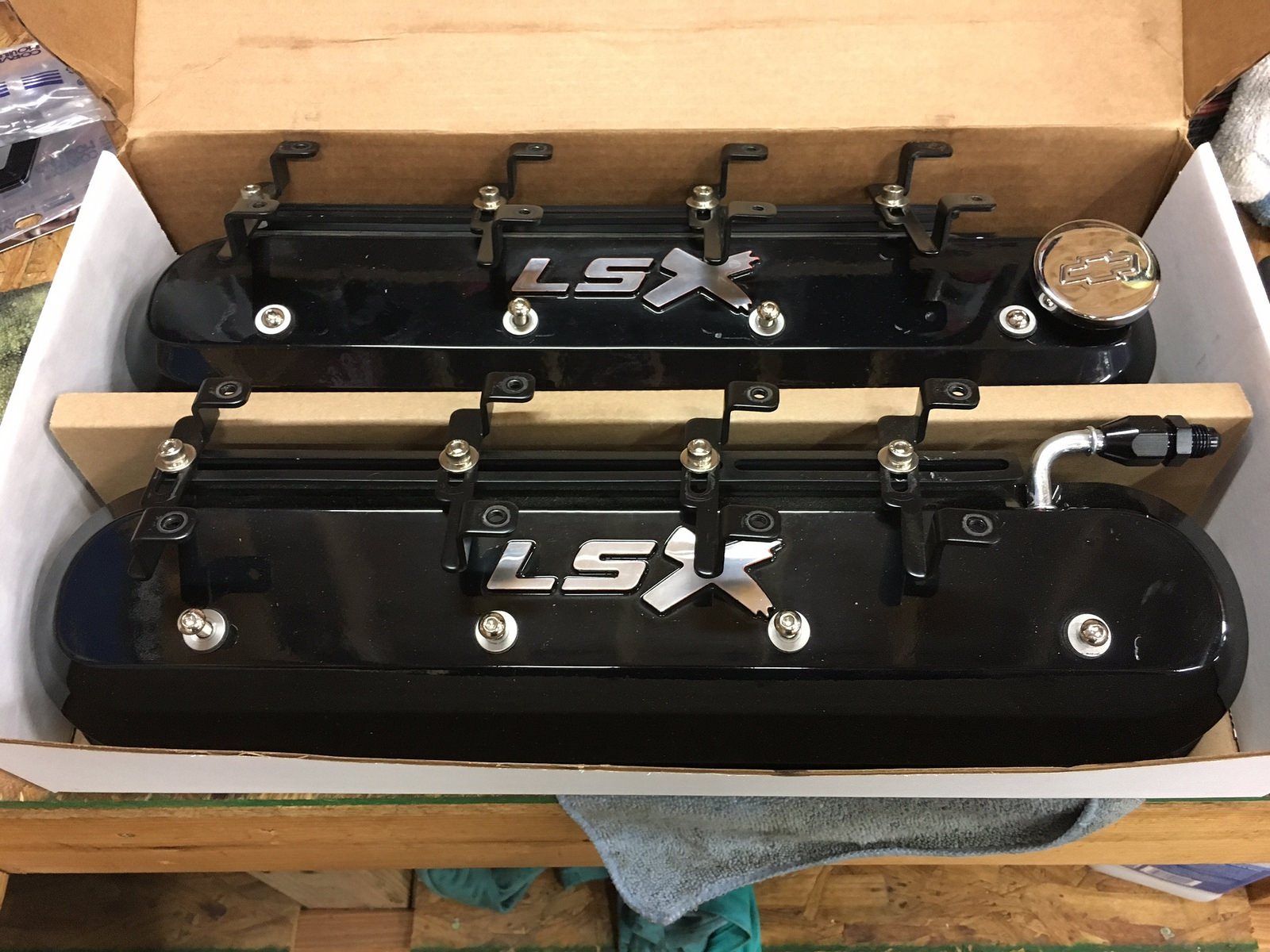 Lsx valve clearance covers