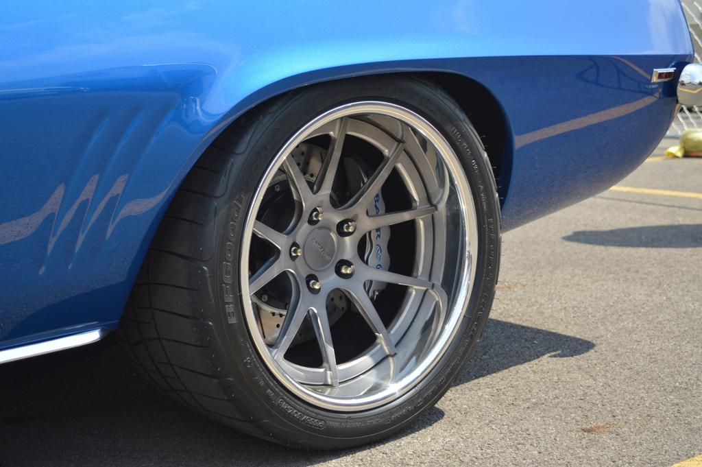 Jason Mitchell's ProTouring '69 Camaro on GA3C Concave Wheels