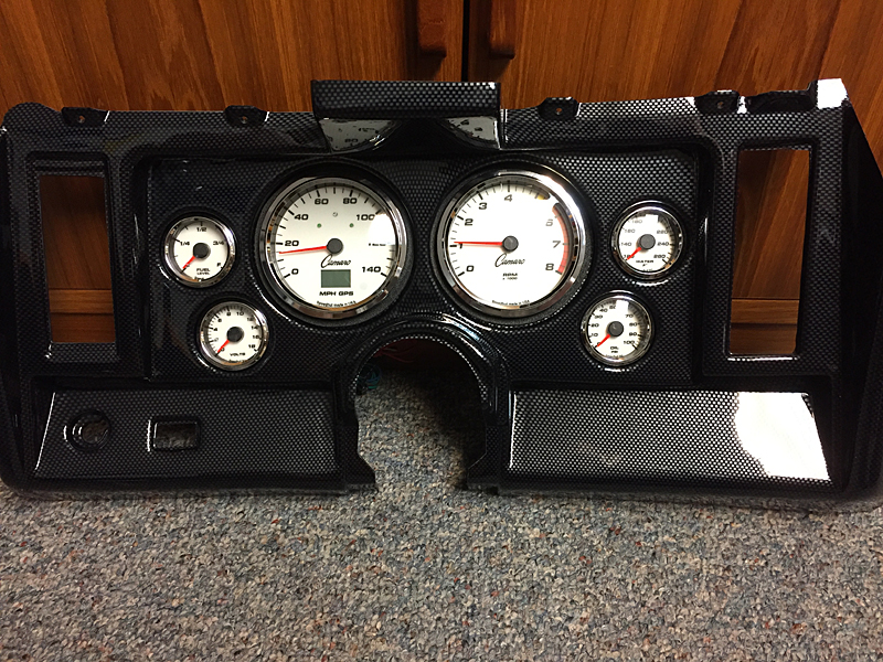 '69 Camaro Dash Insert & Gauges
