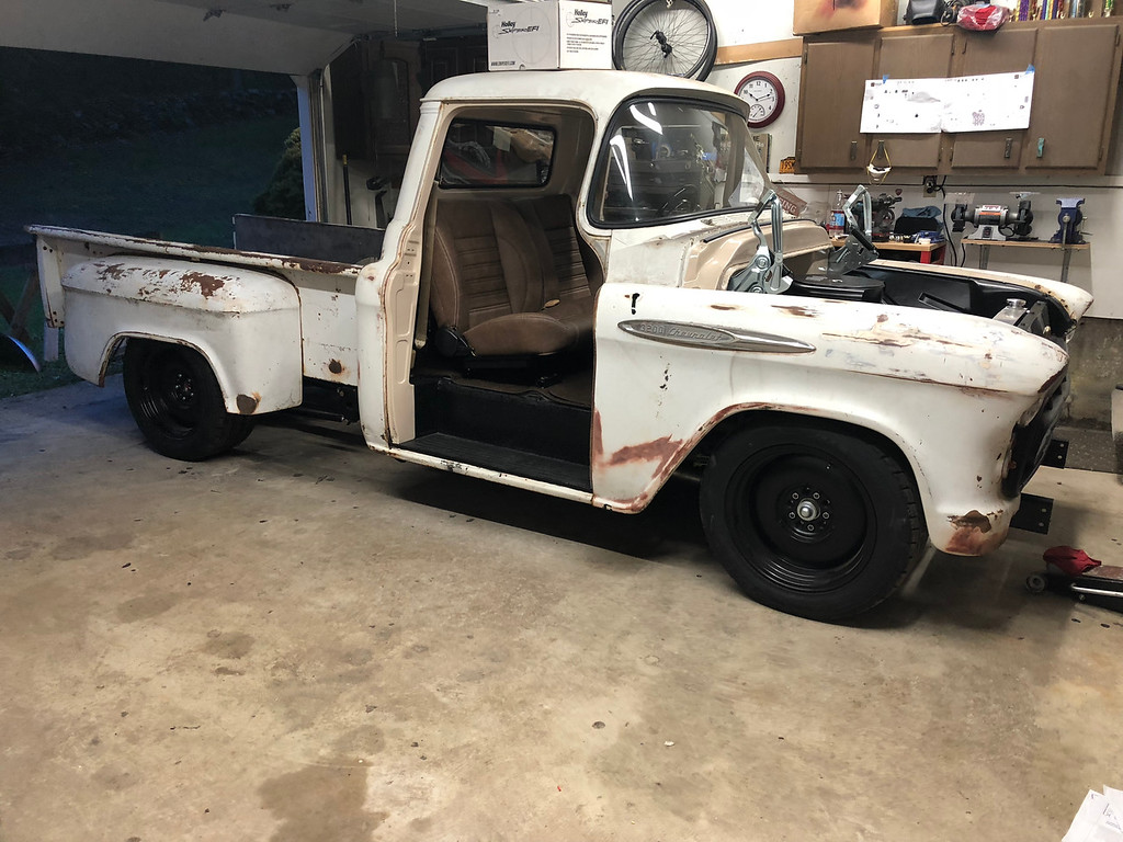 Caddy powered pickemup. 57 Chevy truck Page 7