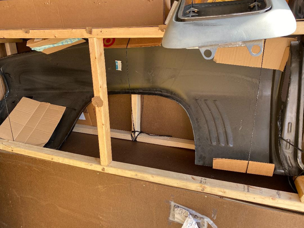 NOS 69 Camaro Convertible Quarter Panels